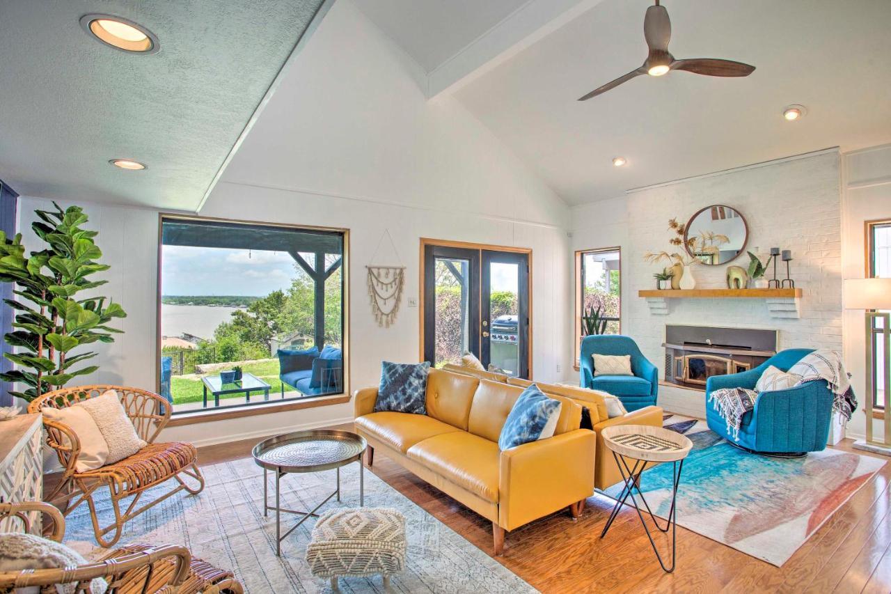 Chic Lakefront Granbury Getaway With Private Dock! Экстерьер фото